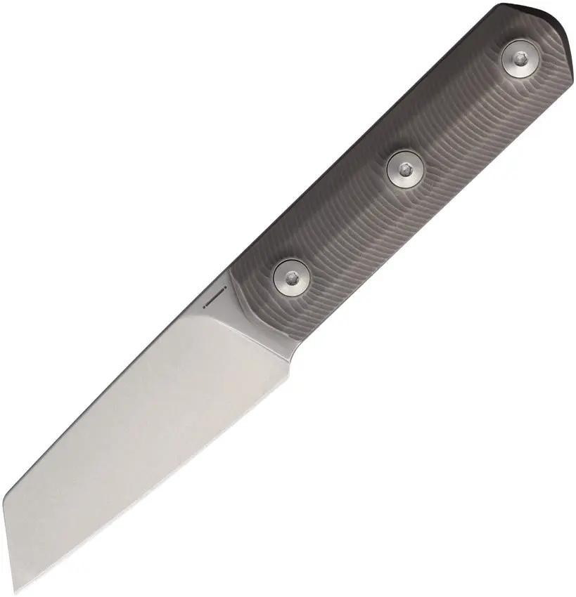 Straight Line Erny Fixed Blade Titanium ER-T by Straight Line