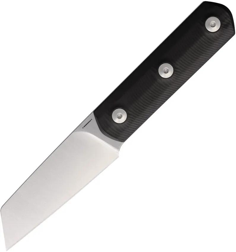 Straight Line Erny Fixed Blade Black Ti ER-TBK by Straight Line