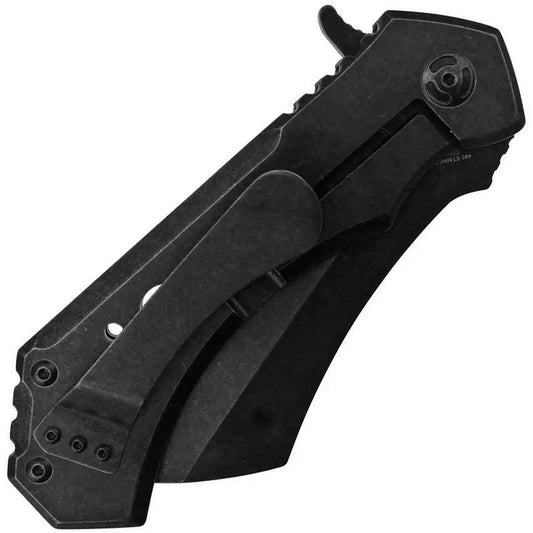 S TEC Framelock Cleaver TS004BK Compact One Handed EDC Knife For Everyday Carry Enthusiasts by S-TEC