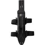 S-TEC Survival Knife OD Green Partially Serrated Blade With Compass Whistle Sharpener For Outdoor Enthusiasts by S-TEC