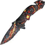 S-TEC Linerlock Folding Knife With Assisted Opening For EDC Enthusiasts And Stainless Blade by S-TEC