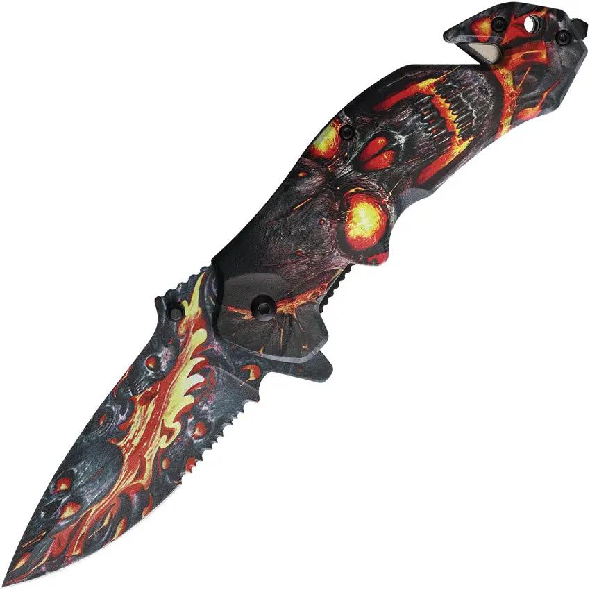S-TEC Linerlock Folding Knife With Assisted Opening For EDC Enthusiasts And Stainless Blade by S-TEC