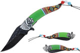 S-TEC Chief Linerlock A/O Green T27026GN by S-TEC