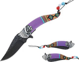 S-TEC Chief Linerlock A/O Purple T27026PP by S-TEC
