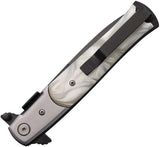 S-TEC Stiletto Style Linerlock Pearl T27107SL-3 by S-TEC