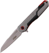 S-TEC Linerlock A/O Gray/Red T271278 by S-TEC