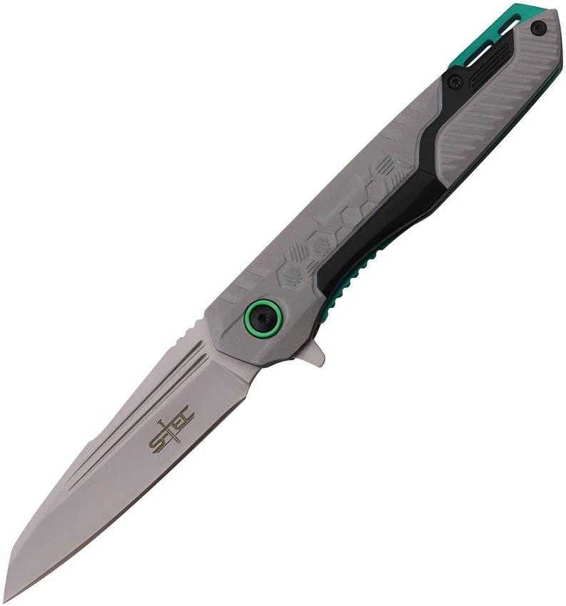 S-TEC Linerlock A/O Gray/Green T271278SL by S-TEC