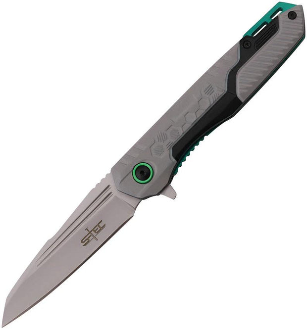 S-TEC Linerlock A/O Gray/Green T271278SL by S-TEC