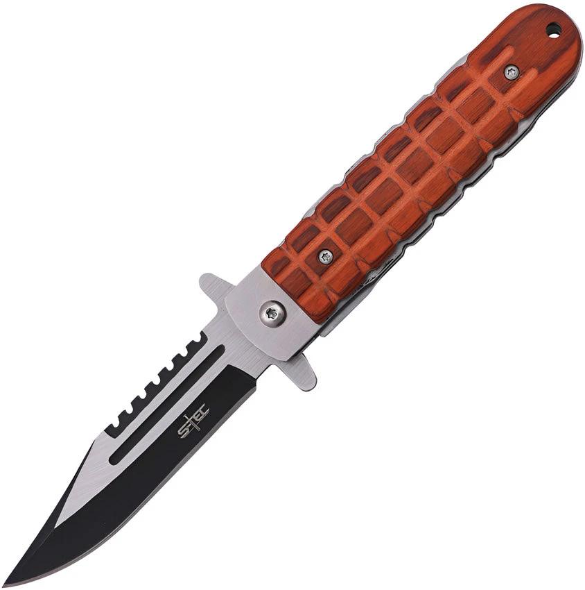 S-TEC Linerlock A/O Brown Wood T271282 by S-TEC
