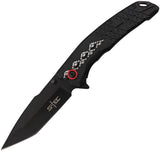 S-TEC Linerlock A/O Black/Red T271286BK by S-TEC