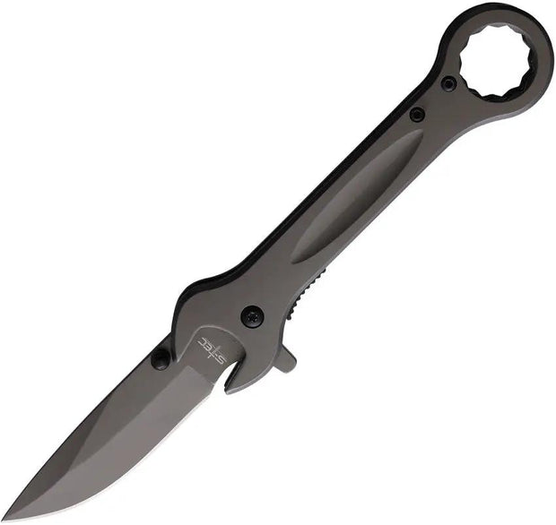 S TEC Wrench Linerlock Assisted Opening Folding Knife For Everyday Carry And Collectors Premium Build by S-TEC