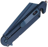 S-TEC Framelock A/O Blue T271288BL by S-TEC