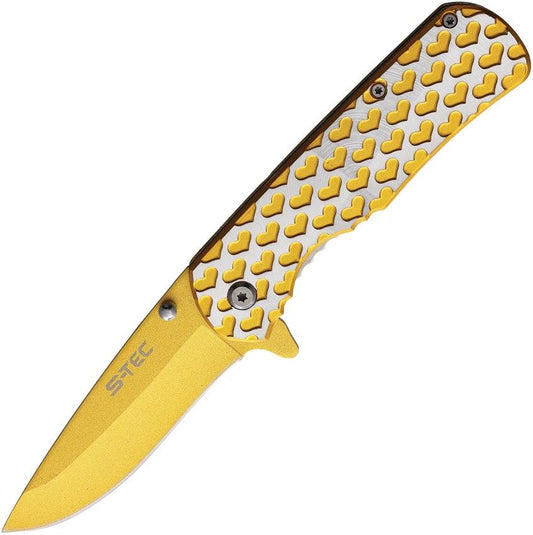 S-TEC Heart Linerlock Gold A/O T271406RD by S-TEC