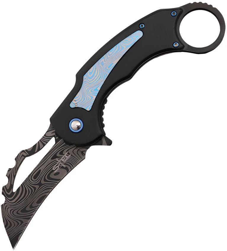 S-TEC Karambit Linerlock A/O Blue T27208BL by S-TEC