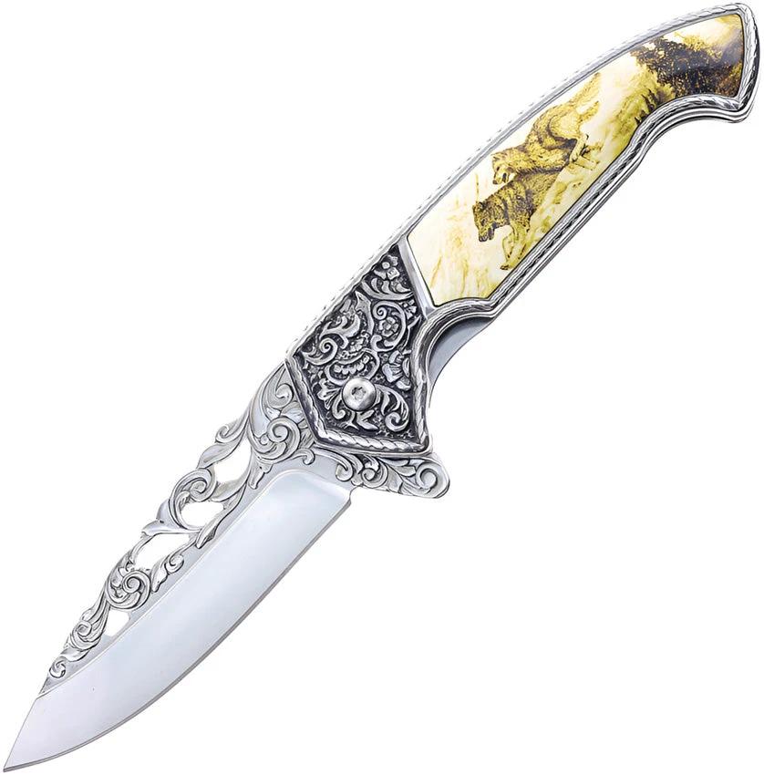 S-TEC Wildlife Framelock A/O Wolf T27801WF by S-TEC