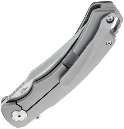 Defcon Condor Framelock Copper Foil TF9400 - Gray Titanium Handle With Copper Foil Carbon Fiber Inlay by Defcon