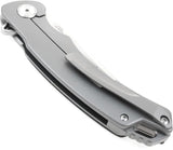 Defcon Condor Framelock Copper Foil TF9400 - Gray Titanium Handle With Copper Foil Carbon Fiber Inlay by Defcon