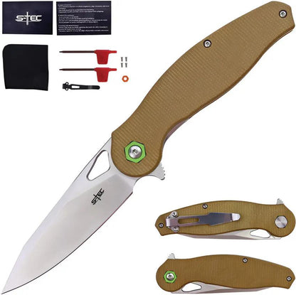 S-TEC Linerlock Tan TS502BR by S-TEC