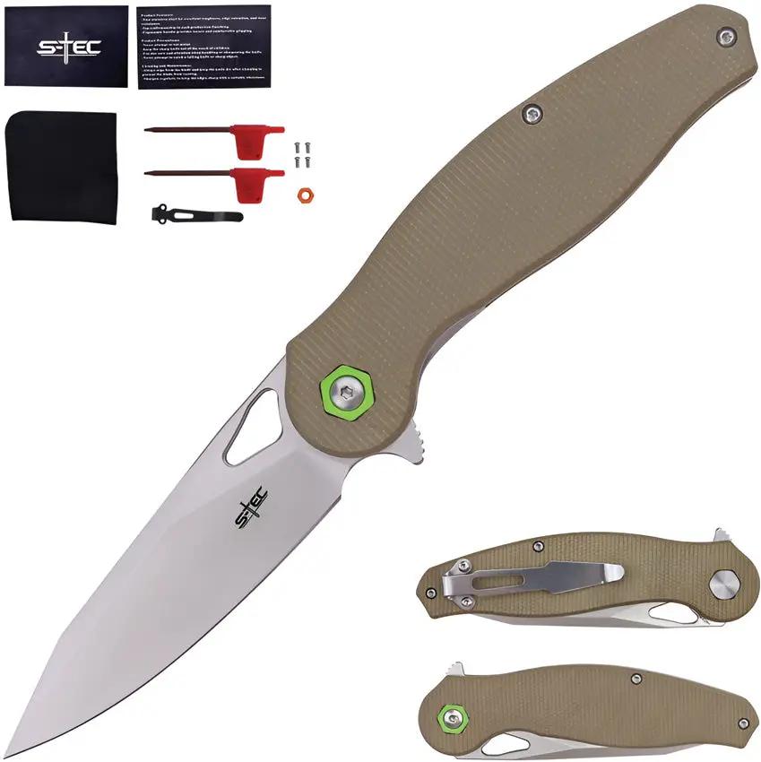S-TEC Linerlock Khaki TS502K by S-TEC