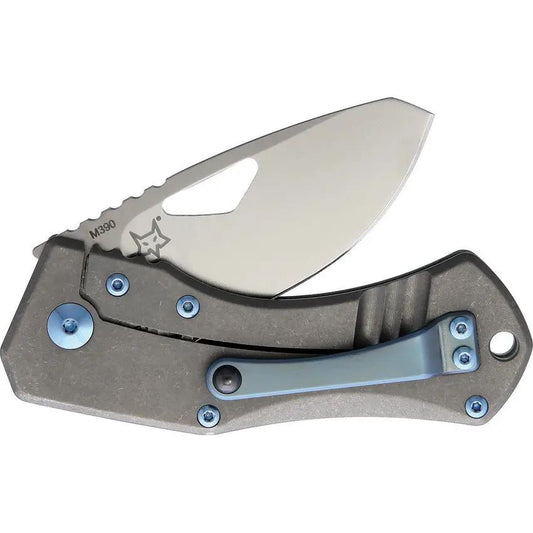 Summit Knife Company Half Dome Framelock Titanium - M390 Blade, 4 Inch Closed, Lanyard Hole by Summit Knife Company