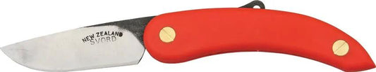 Svord Peasant Knife Red With Extended Tang One Hand Opening For EDC And Outdoor Enthusiasts Heritage Bohemian Design by Svord