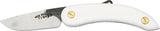 Svord Peasant Knife White One Hand Opening Tang Belt Hang Outdoor Utility Knife Everyday Carry by Svord