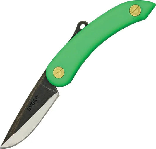Svord Mini Peasant Knife One Hand Opening Compact EDC With Swedish High Carbon Blade For Outdoor Enthusiasts by Svord