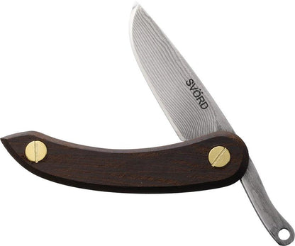Svord Peasant Mini Hardwood Damascus PKMDAMAX by Svord