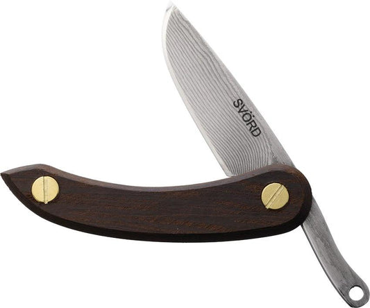 Svord Peasant Mini Hardwood Damascus PKMDAMAX by Svord