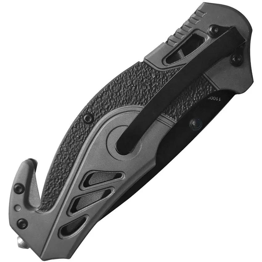 Smith And Wesson Linerlock AO Knife With Glass Breaker And Cord Cutter For EDC - Easy One Hand Deployment by Smith & Wesson