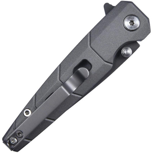 Smith And Wesson MP Linerlock Folding Knife With 2.5 Inch Blade Gray Titanium Coated Stainless Compact EDC by Smith & Wesson