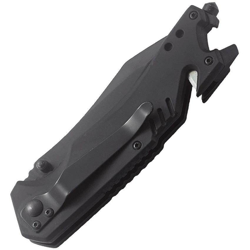 Smith And Wesson MP Linerlock Assisted Opening Knife For EDC With Bottle Opener Glass Breaker Belt Cutter by Smith & Wesson