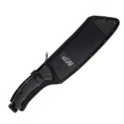 Smith And Wesson M P Cleaver Machete - 10 Inch Sawback Blade For Campers And Hikers by Smith & Wesson