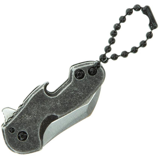 Smith And Wesson Drive Framelock Pocket Knife 2 Inch Closed With Bottle Opener And Keyring For EDC by Smith & Wesson