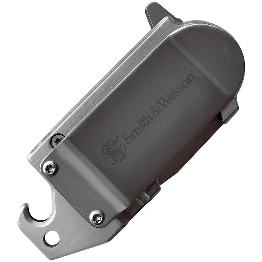 Smith and Wesson Benji Framelock Knife for EDC Fans 2.75in Satin Tanto Blade G10 Handle Bottle Opener by Smith & Wesson