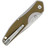 Smith And Wesson Cleft Linerlock Assisted Opening Tan G10 Onlay Knife - One Hand Deployment For Everyday Carry by Smith & Wesson