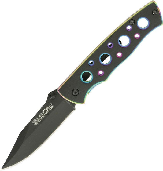 Smith And Wesson ExtremeOps Framelock CK113 Compact EDC Folding Knife For Outdoors Enthusiasts by Smith & Wesson