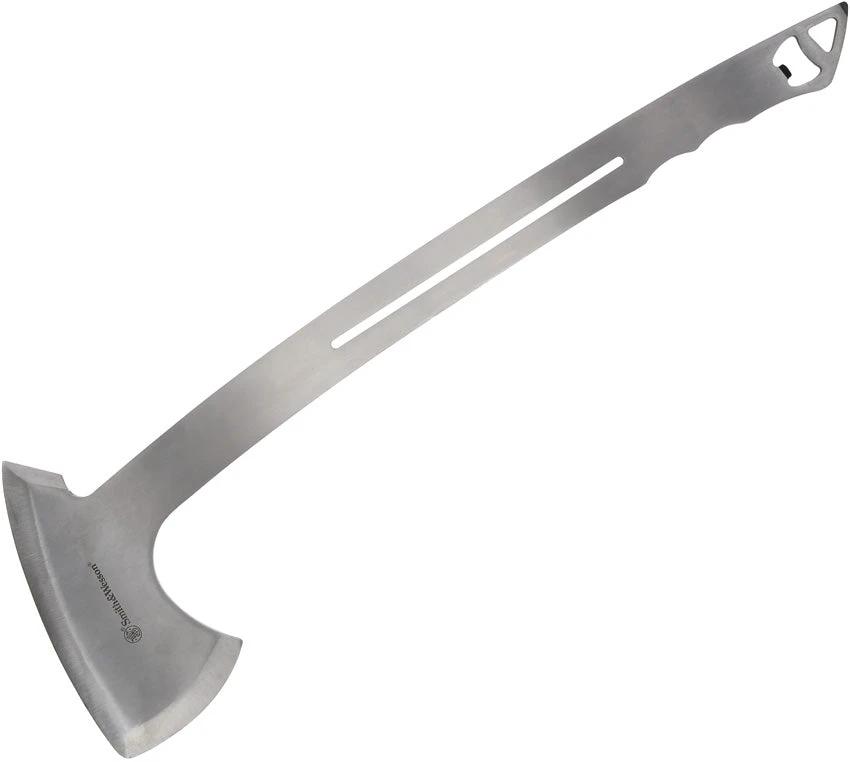 Smith And Wesson Bullseye Large Throwing Axe 20 Inch Balanced Throw For Serious Outdoor Practitioners by Smith & Wesson