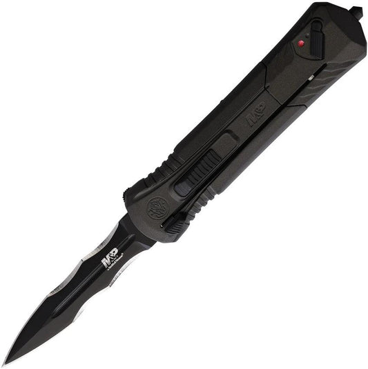 Smith & Wesson Out The Front AO 1160824 Automatic Knife For EDC Enthusiasts With Glass Breaker by Smith & Wesson