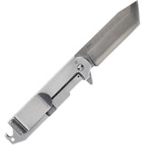 Smith & Wesson Big Benji Framelock Knife - 3.5in Satin Tanto Blade With G10 Handle And Bottle Opener For EDC by Smith & Wesson