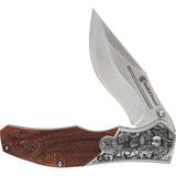 Smith And Wesson Unwavered Linerlock Assisted Opening Folding Knife - Fast One Hand Deployment For EDC Enthusiasts by Smith & Wesson