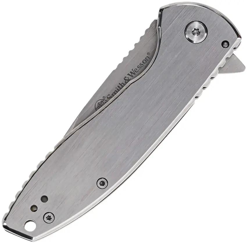 Smith And Wesson Executive Platinum Framelock Knife - Satin 3in Blade For Everyday Carry by Smith & Wesson