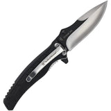 Smith And Wesson Extreme Ops Two Tone Drop Point Folding Knife With Ultra Glide Opening For EDC by Smith & Wesson
