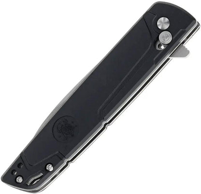 Smith And Wesson 24 Seven Folding Knife - Satin Stainless Blade With Crossbar Lock For Easy EDC by Smith & Wesson