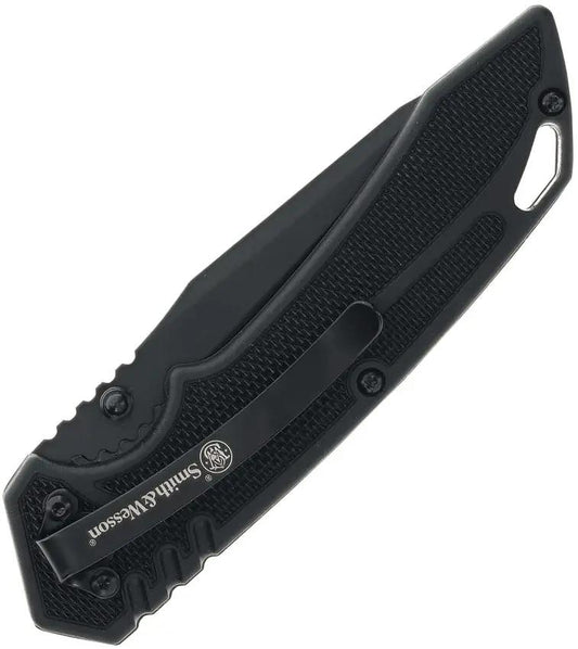 Smith And Wesson Special Ops Linerlock Knife - Tactical EDC With Partially Serrated High Carbon Stainless Blade 3.5In by Smith & Wesson