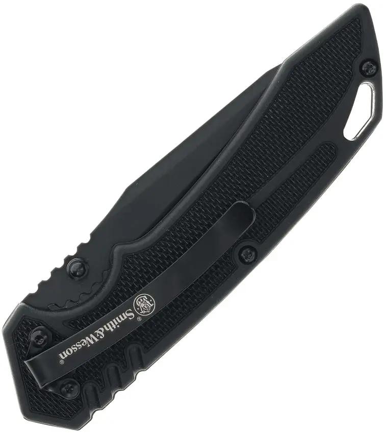 Smith And Wesson Special Ops Linerlock Knife - Tactical EDC With Partially Serrated High Carbon Stainless Blade 3.5In by Smith & Wesson