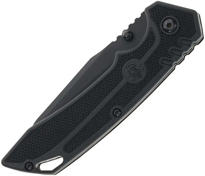 Smith And Wesson Special Ops Linerlock Knife - Tactical EDC With Partially Serrated High Carbon Stainless Blade 3.5In by Smith & Wesson
