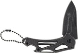 Smith And Wesson Framelock Keychain Knife - Compact EDC Ready 2.25in Blade With Black Stonewash Finish And Lanyard Hole by Smith & Wesson