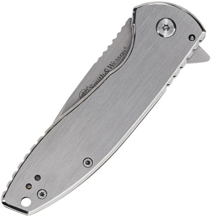 Smith And Wesson Executive Platinum Framelock Folding Knife For Professionals And Outdoor Enthusiasts by Smith & Wesson