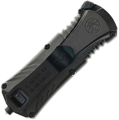 Smith and Wesson MP Compact OTF Knife Gray - One Handed Deployment For Easy Everyday Carry by Smith & Wesson